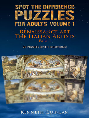 cover image of Spot the Difference Puzzles For Adults